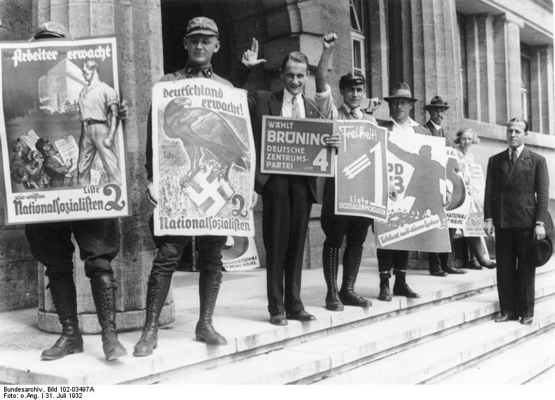 Berlin, Propaganda zur Reichstagswahl